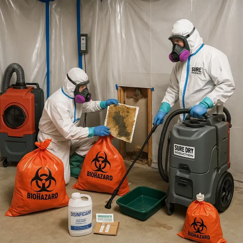 Contaminated Water Handling Protocols process in Spencer, WI